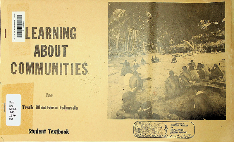 Learning about communities for Truk Western Islands