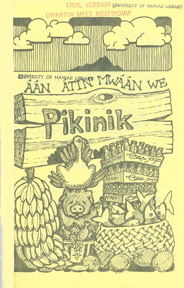 Áán átin mwáán we pikinik