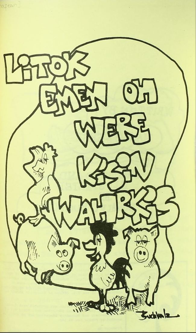 Litok emen ok were kisin wahrkis