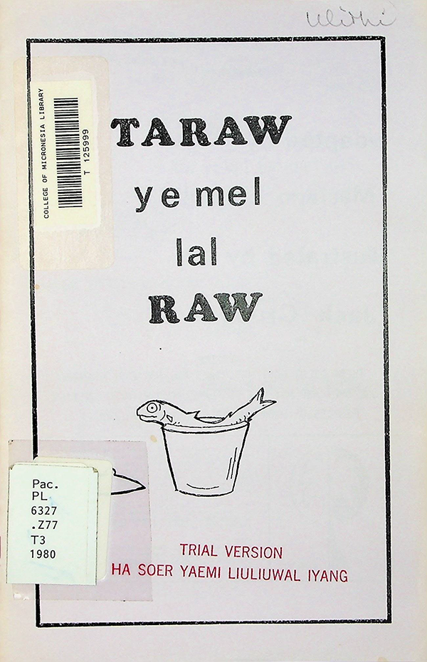 Taraw ye mel lal raw