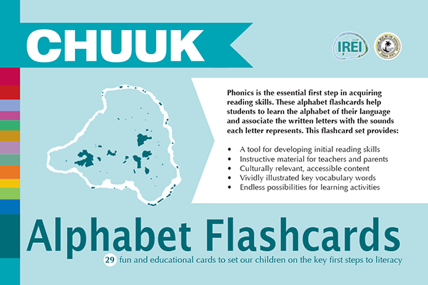 Chuuk Alphabet Flashcards