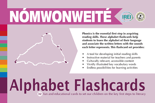 Nómwonweité Alphabet Flashcards